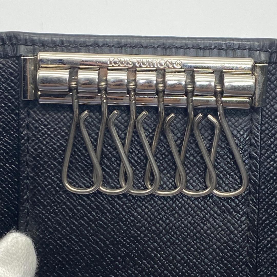 《美品》 ルイヴィトン エピ 6連キーケース ミュルティクレ6 ノワール