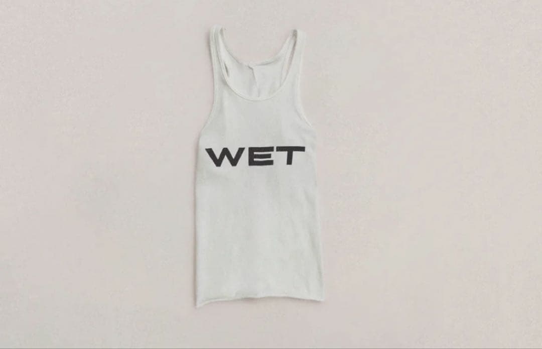 トップス YEEZY WET TANK SIZE 1