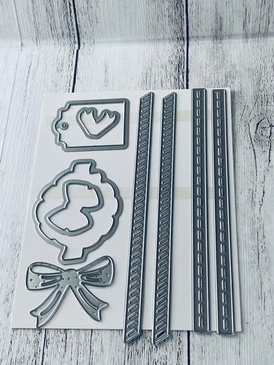 スタンピンアップ　BRING THE PRESENTS スタンプ&ダイセット