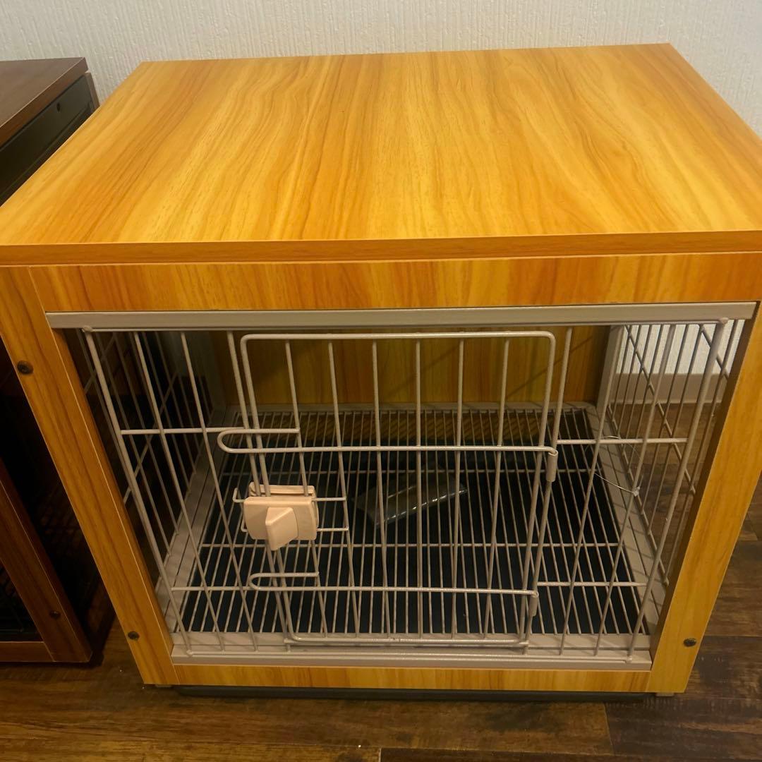 インテリアウッド ペットサークル 木製 Sサイズ 小型犬向 店舗展示品 未使用
