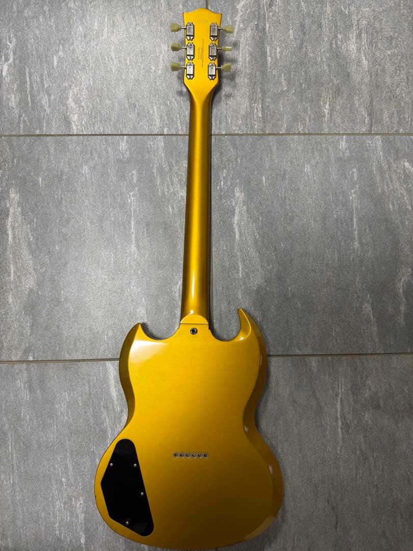 フジゲン製SG　FGN New Classic エレキギター ゴールド