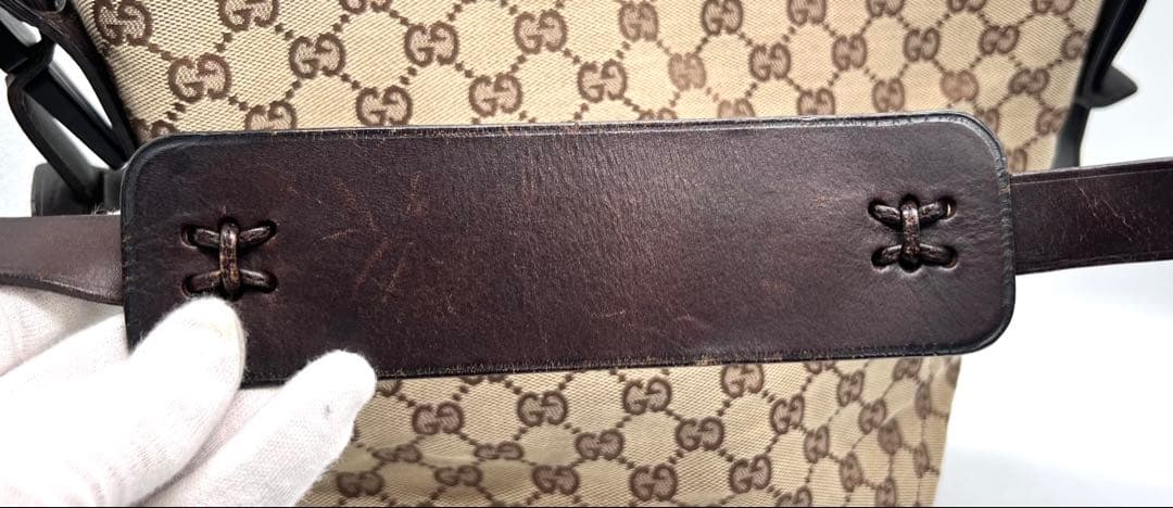 GUCCI グッチ 106242 002214 GG ショルダーバッグ 中古