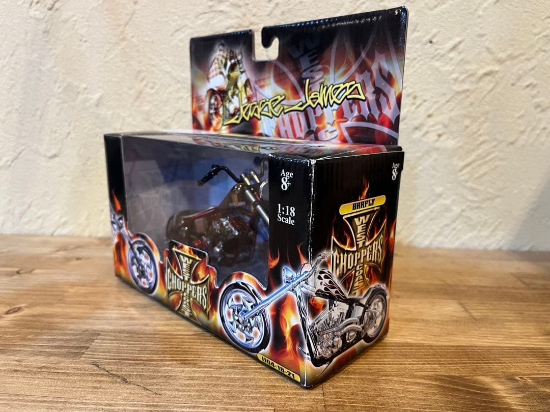ウエストコーストチョッパーズ 1:18スケールバイクモデル