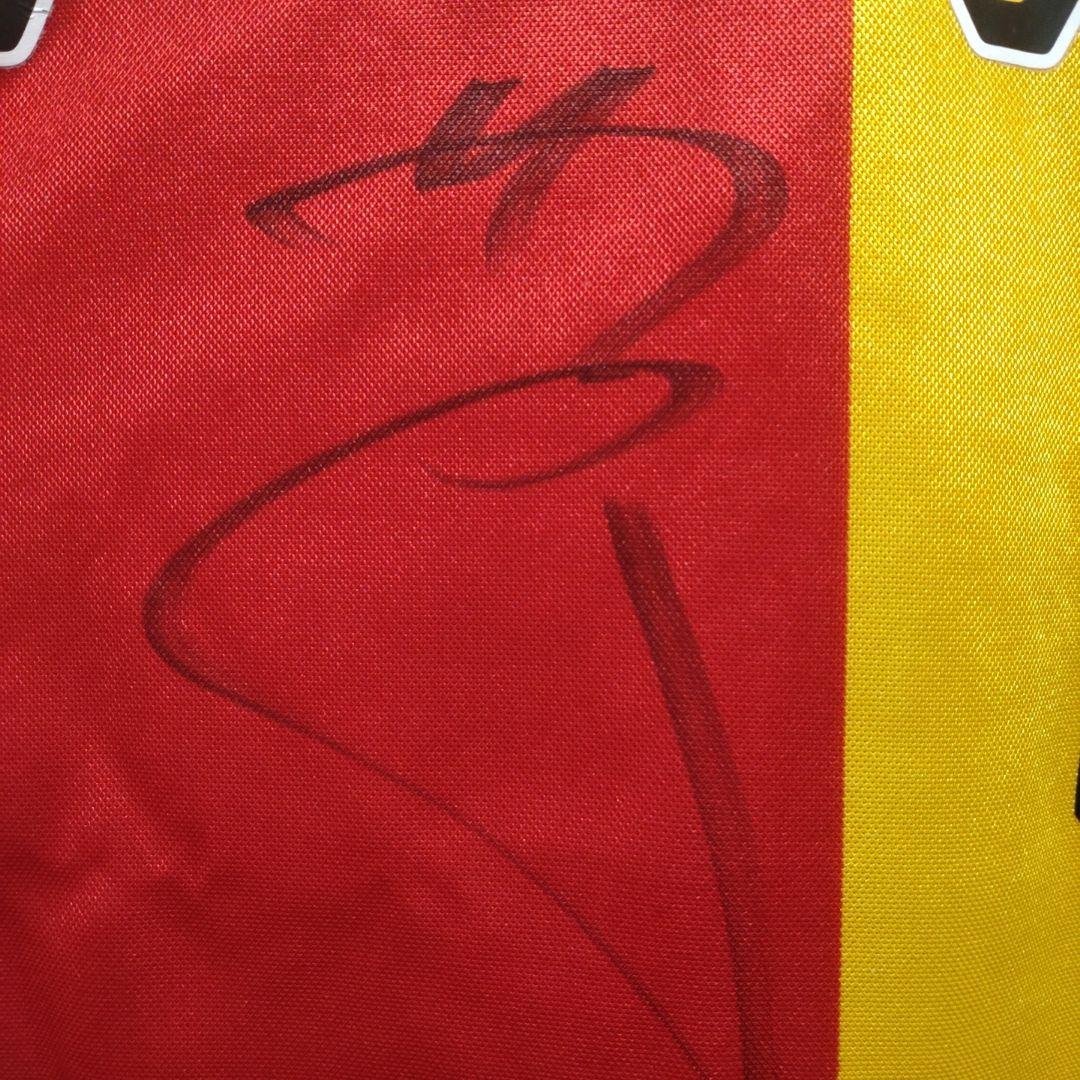 1999年2000年名古屋グランパスエイト 背番号6サイン入ユニフォーム山口素弘