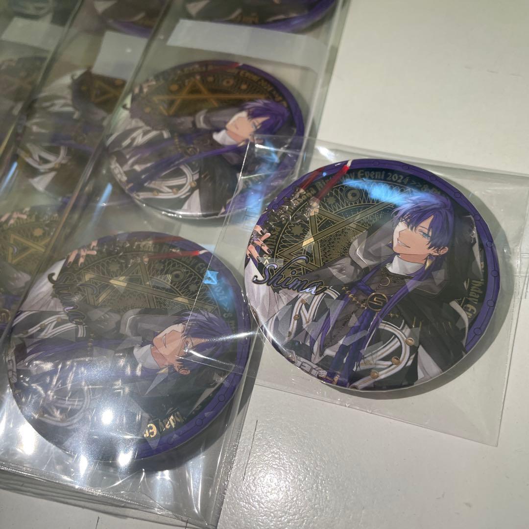 J79.しまさかバースデー2024 志麻 等身 缶バッジ Missa 教祖