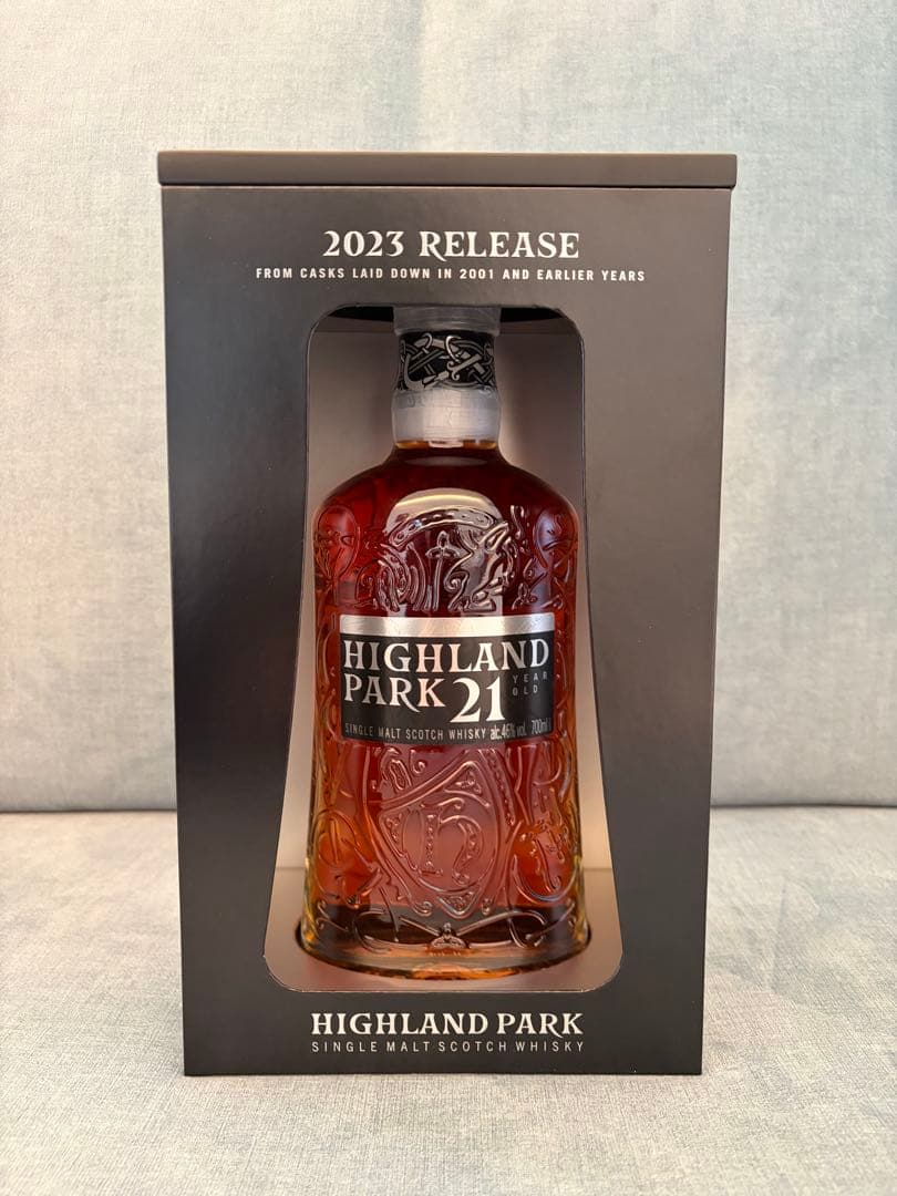 【激安】ハイランドパーク 21年 2023 リリース　保存状態は完璧です。