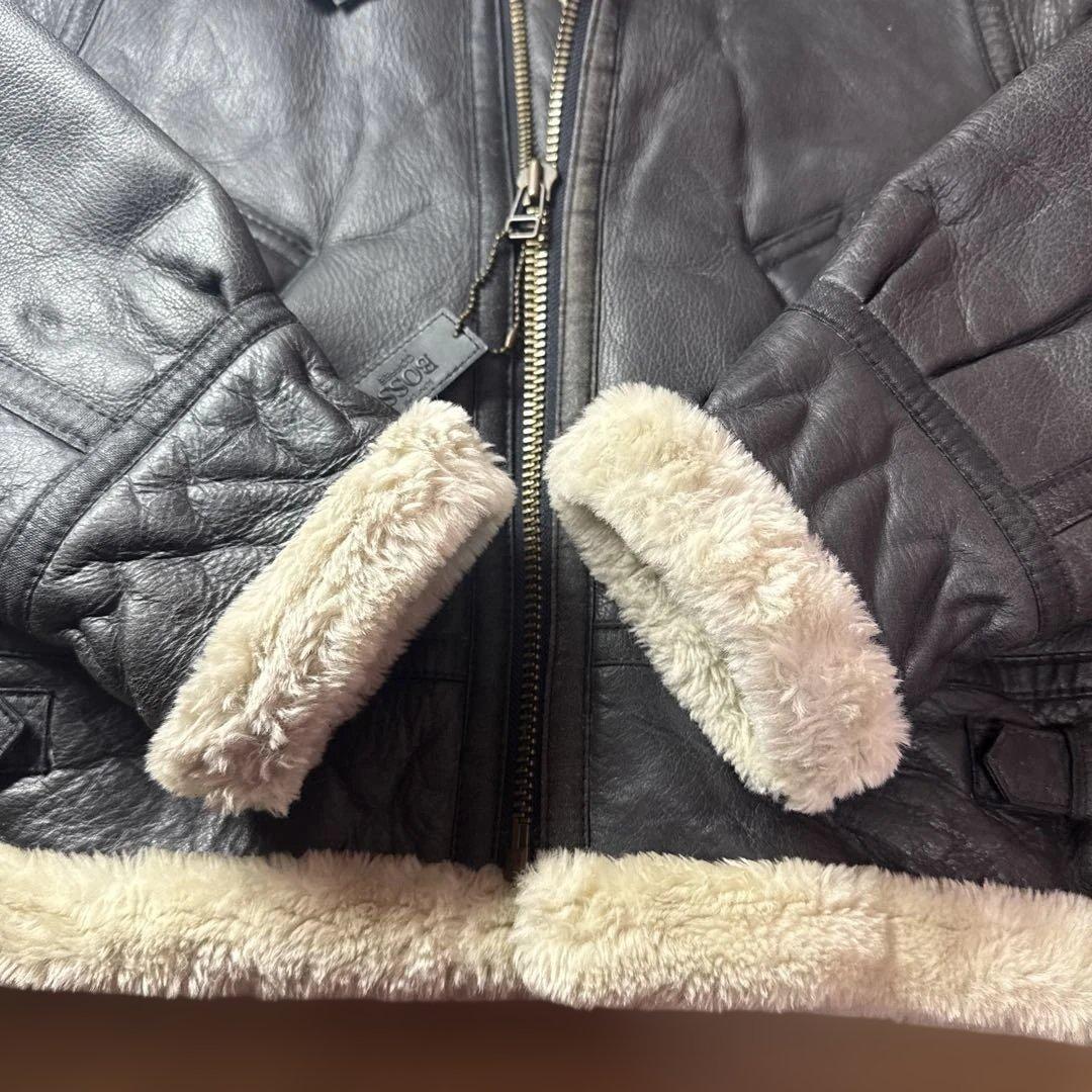 未使用　サントリーBOSS 2000年限定B-3フライトジャケット ボスジャン