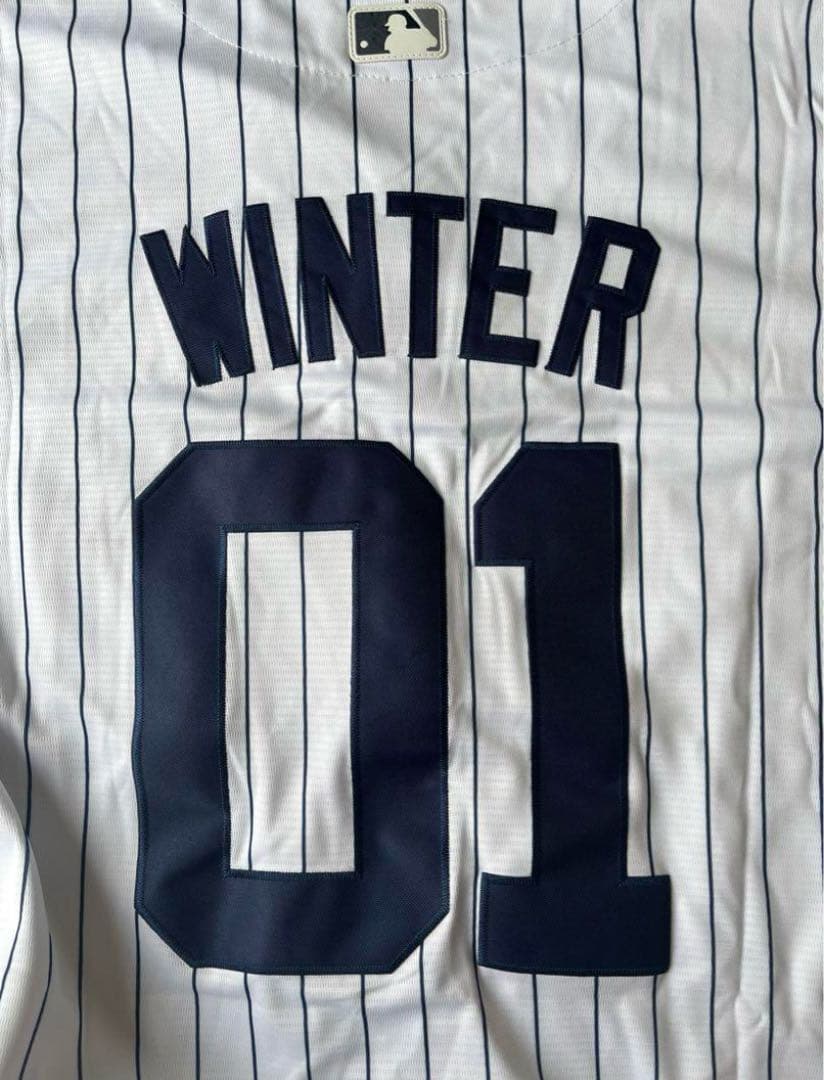 aespa エスパ ウィンター winter ベースボールユニフォーム Tシャツ