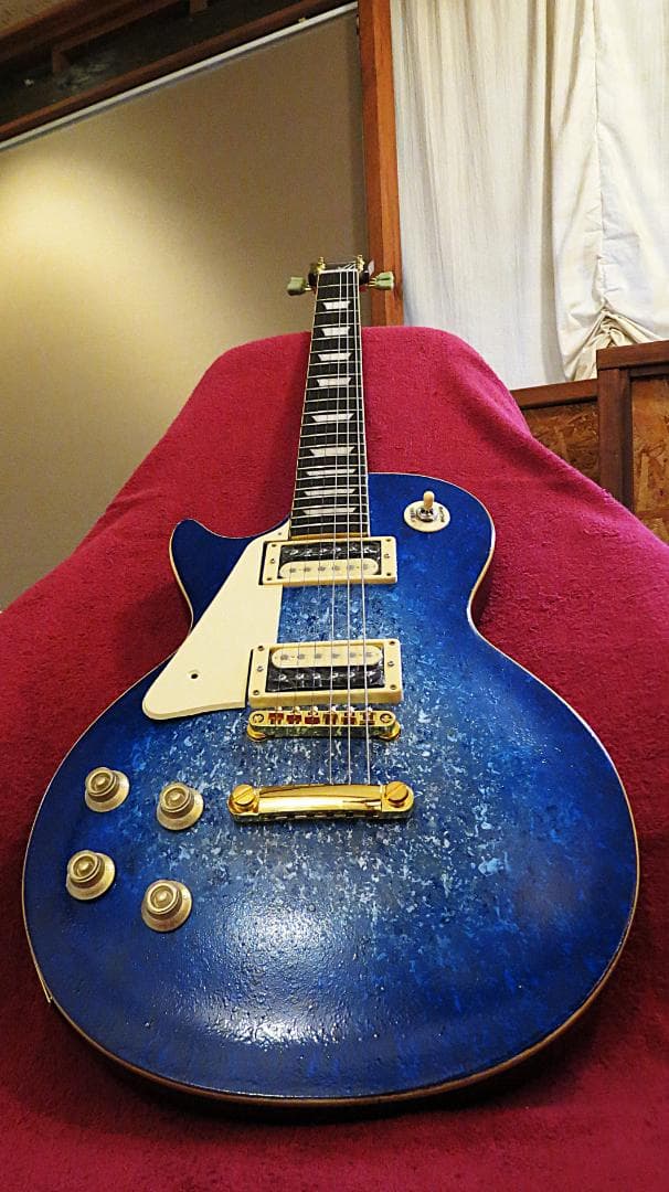 LPLH　豪華仕様ラッカー塗装コイルタップBL　アルニコV　レフティ　左