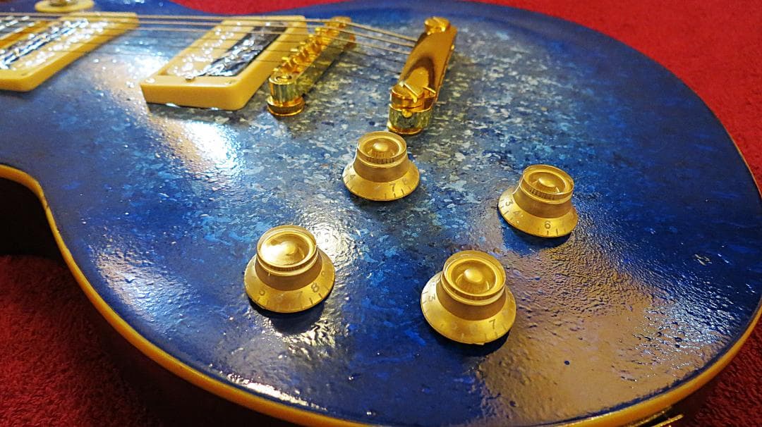 LPLH　豪華仕様ラッカー塗装コイルタップBL　アルニコV　レフティ　左