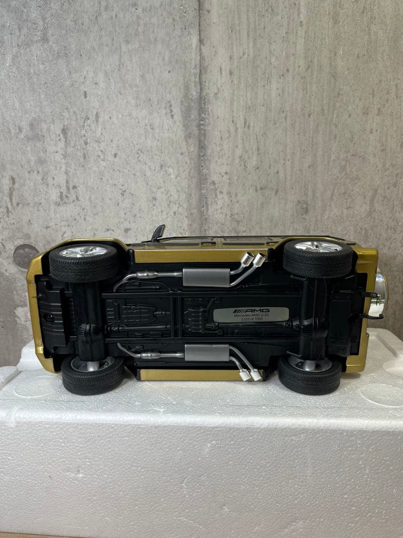 GTスピリット 1/18 メルセデス ベンツ AMG G 63 パール ゴールド