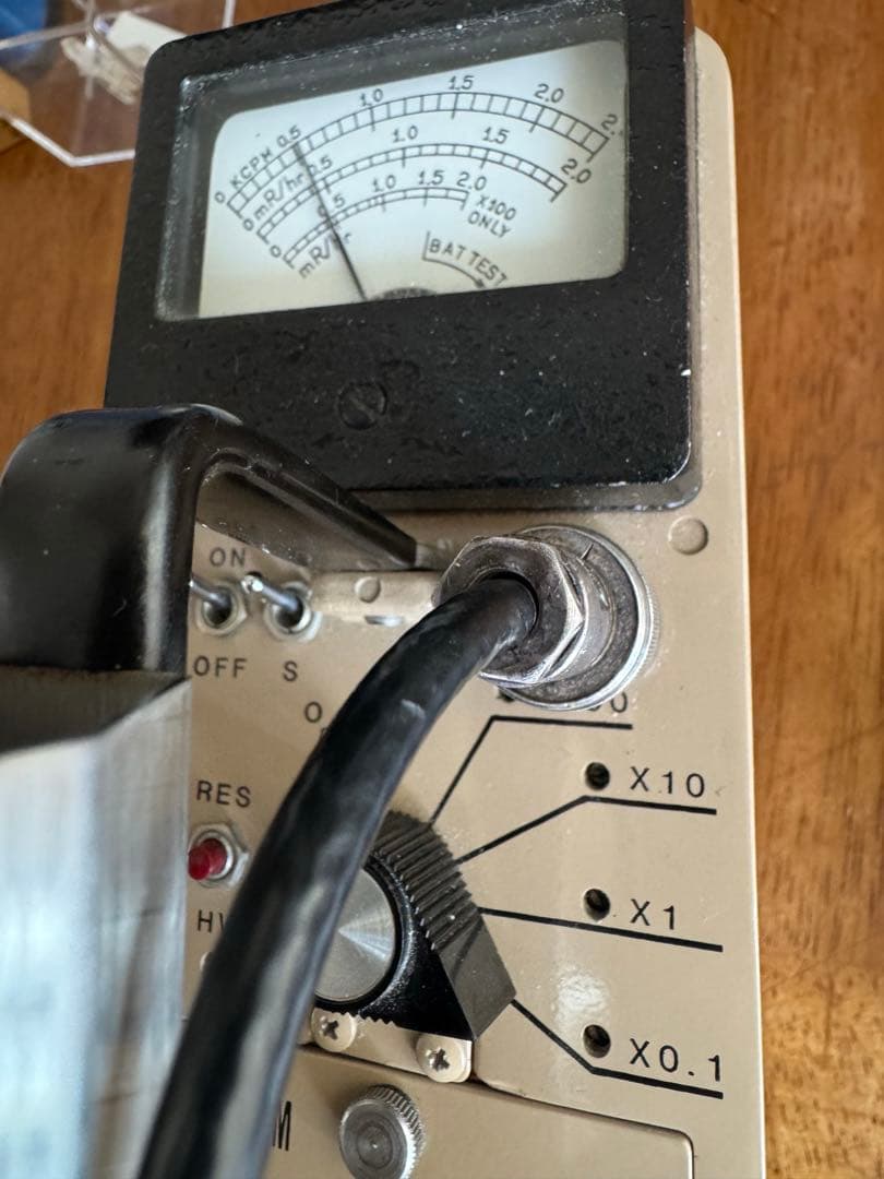 Ludlum Model 3 Survey Meter(本体のみ)