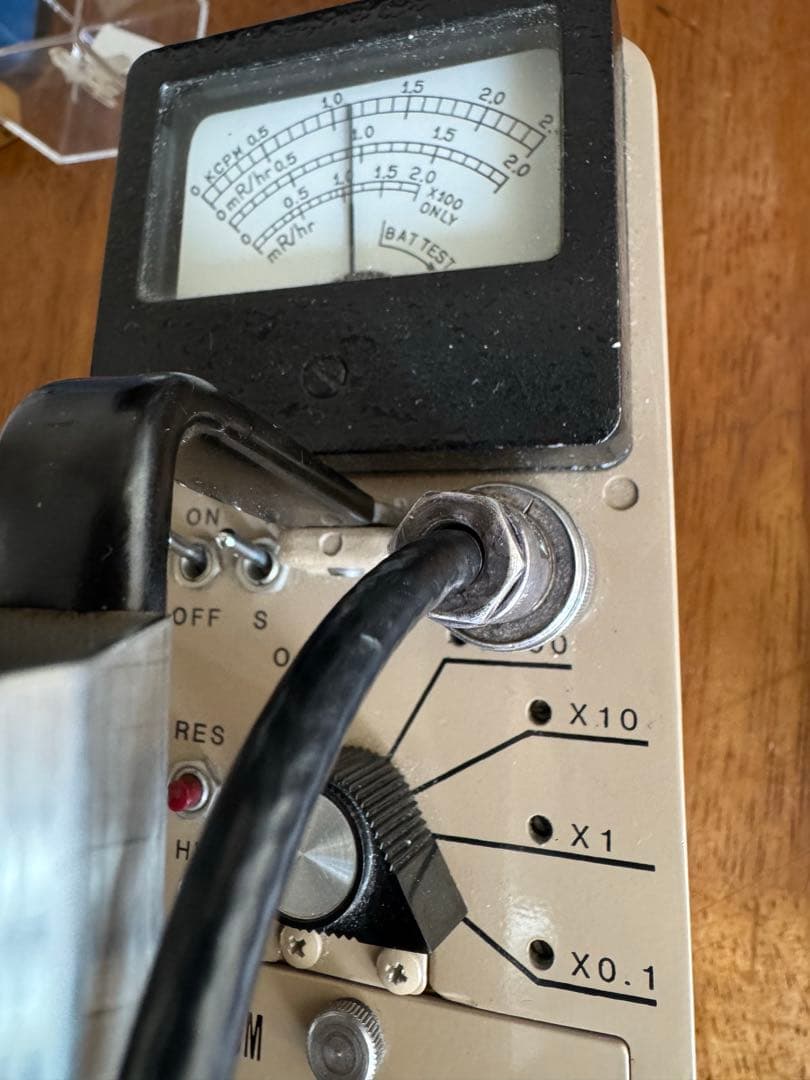 Ludlum Model 3 Survey Meter(本体のみ)