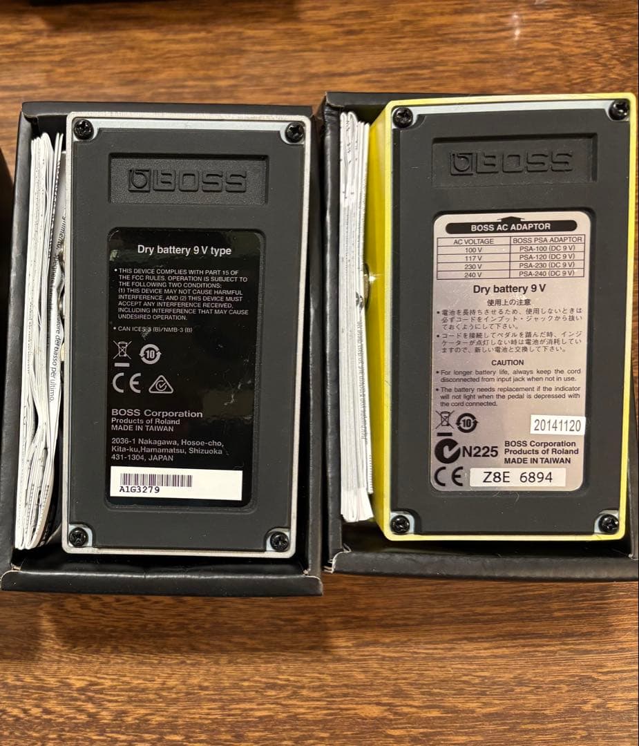 BOSS エフェクター 2点セット RV-6 SD-1W