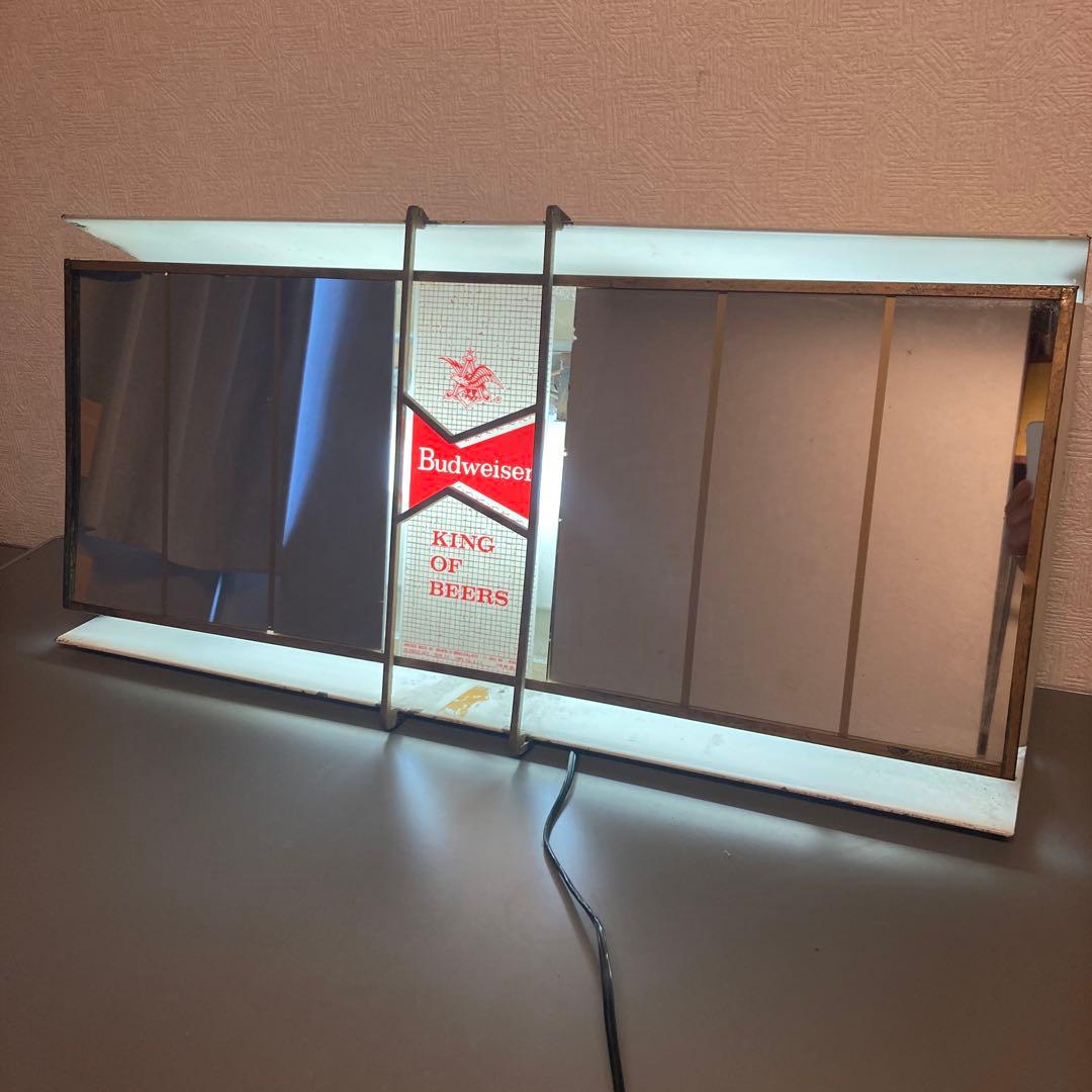 バドワイザー　ライトサイン　ヴィンテージ