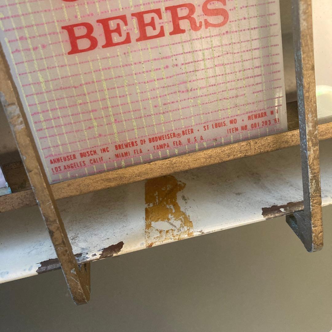 バドワイザー　ライトサイン　ヴィンテージ