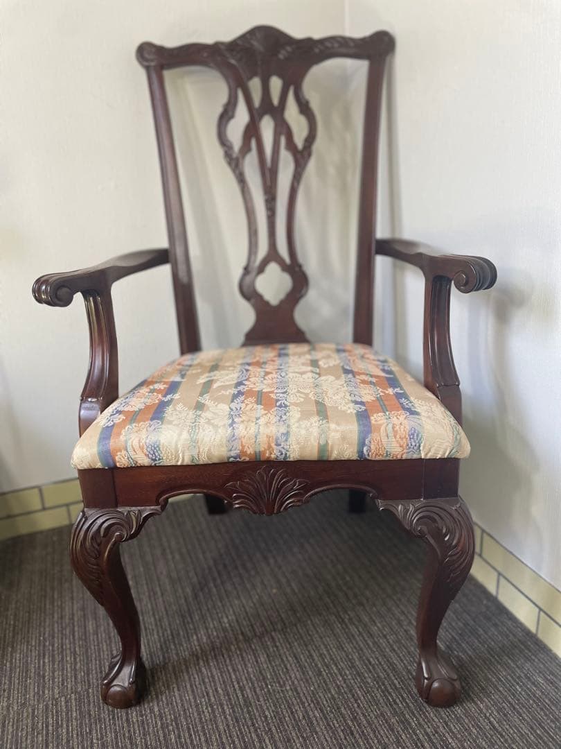 Oliver オリバー アンティークチェア ボール&クロウ脚