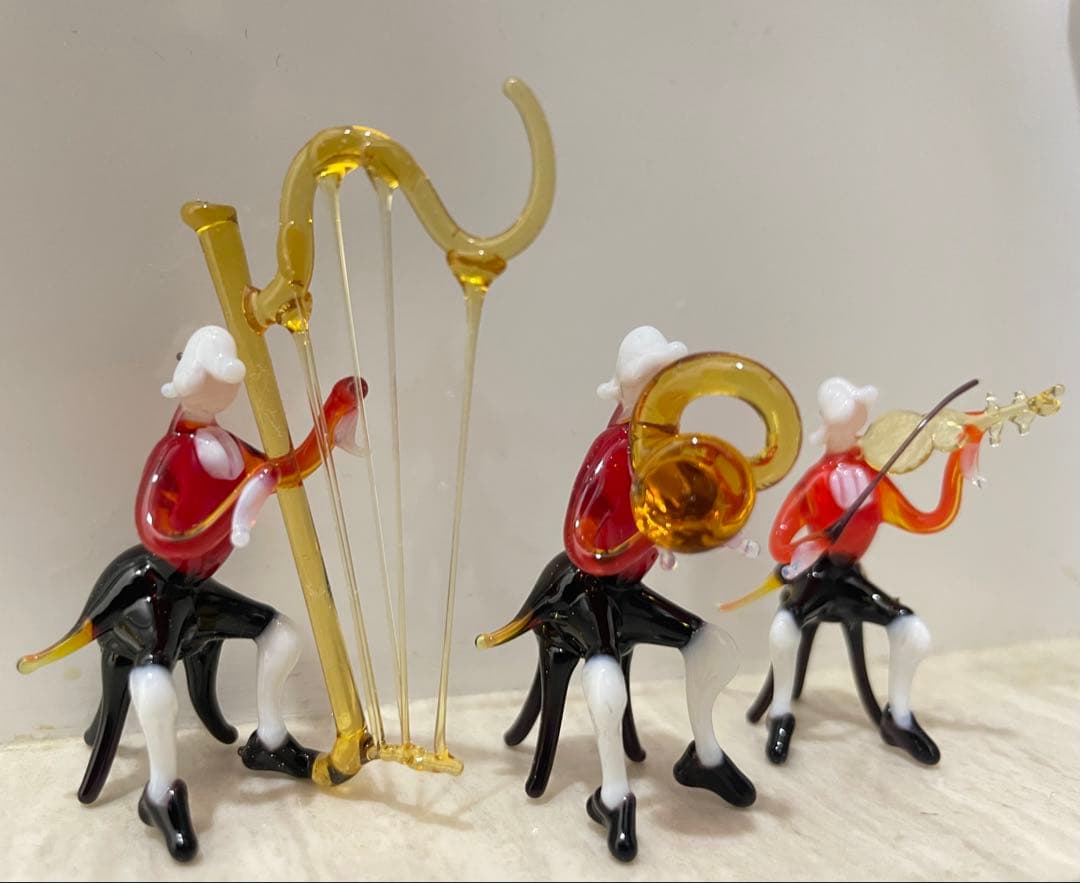 クラシック音楽家 ガラス細工 made in Taiwan