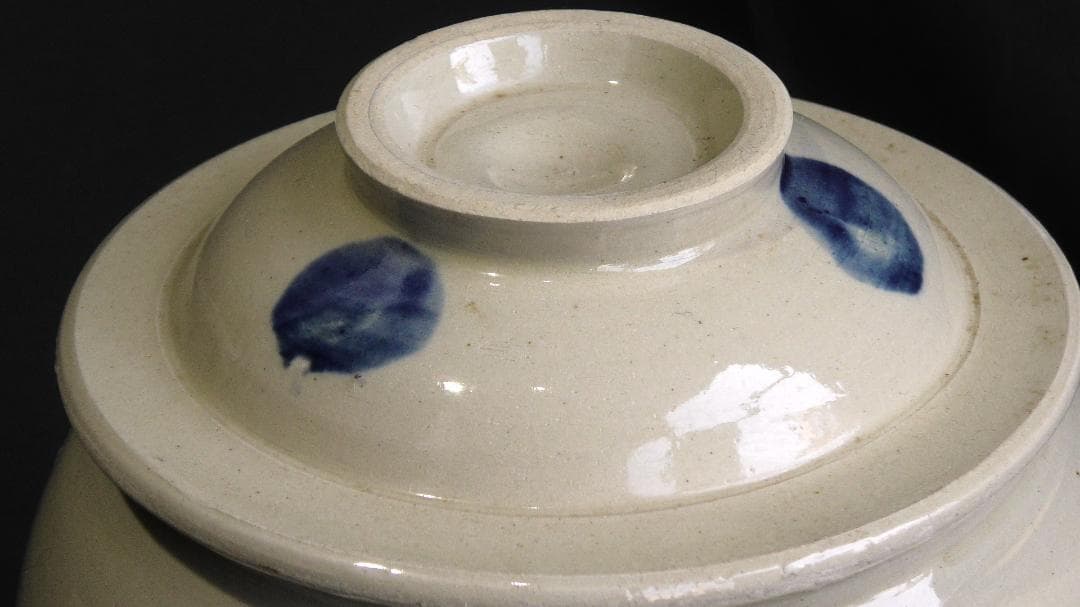 壺　瓶　日本骨董品　漬物瓶　味噌瓶　塩瓶　オブジェ　置物