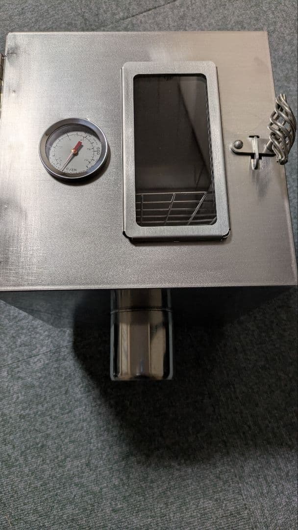 テンマクデザイン　ウッドストーブサイドビューM パイプオーブンセット