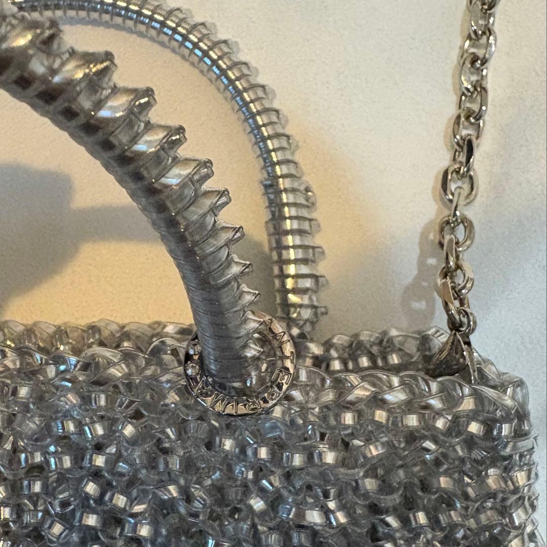 新品未使用　ANTEPRIMA シルバー　ワイヤーバッグ