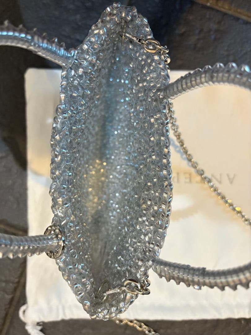 新品未使用　ANTEPRIMA シルバー　ワイヤーバッグ