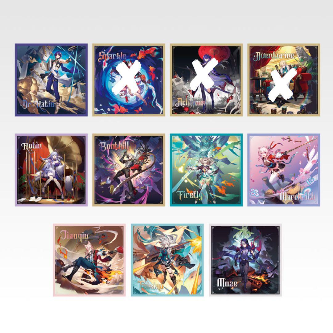 崩壊スターレイル 一番くじ vol2 マルチビジュアルクロス ８種