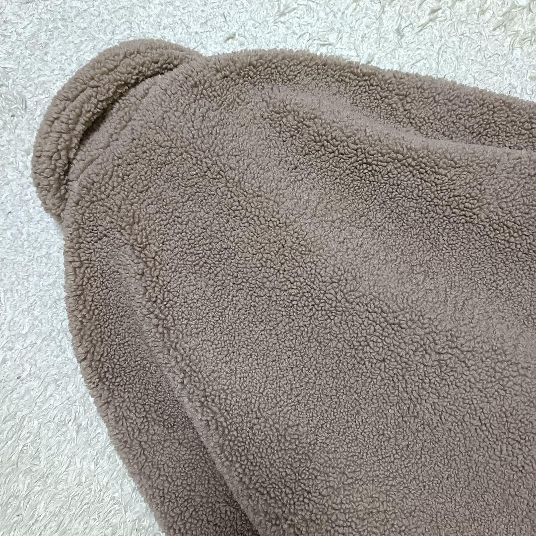 【美品】ZARA ザラ テディベア ボア チェスターコート 女優襟 ロング丈