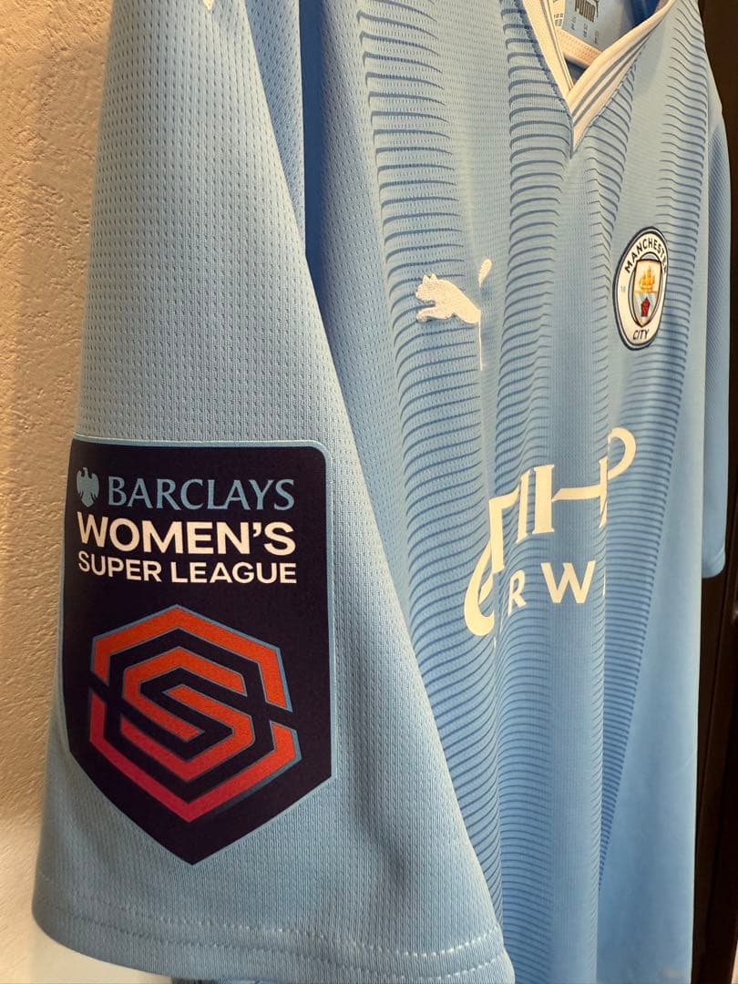 【PUMA】マンチェスターシティ 23/24 レプリカユニフォーム 長谷川唯