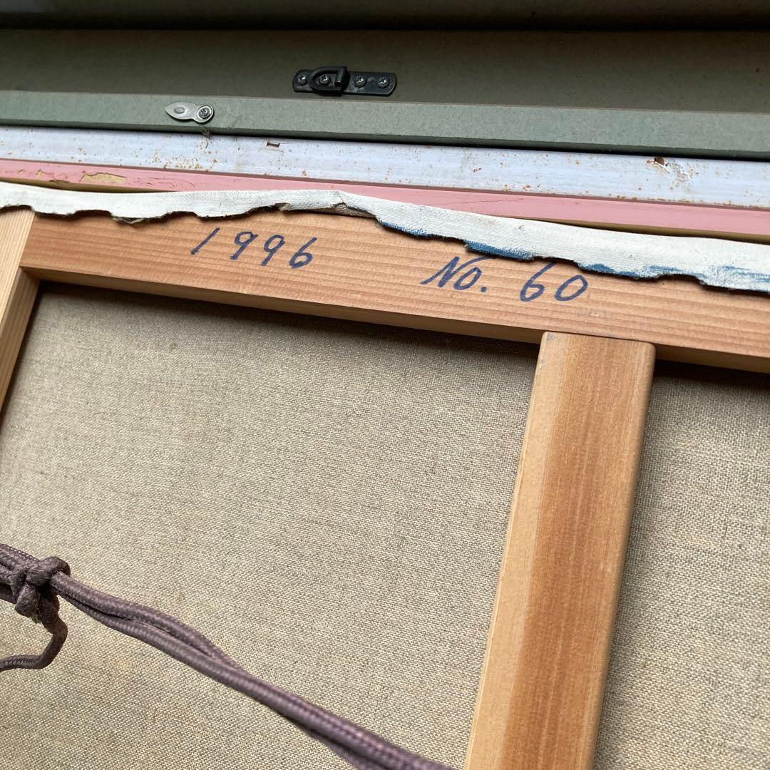 サイン￼ K.Sasaki 赤い薔薇の油彩画 F10号 額装済み 古画