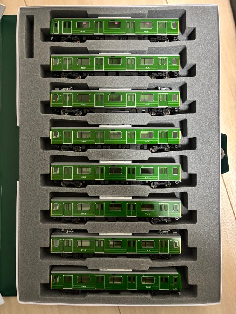 KATO 10-1456 東急5000系東横線 青ガエルラッピング(現行仕様)