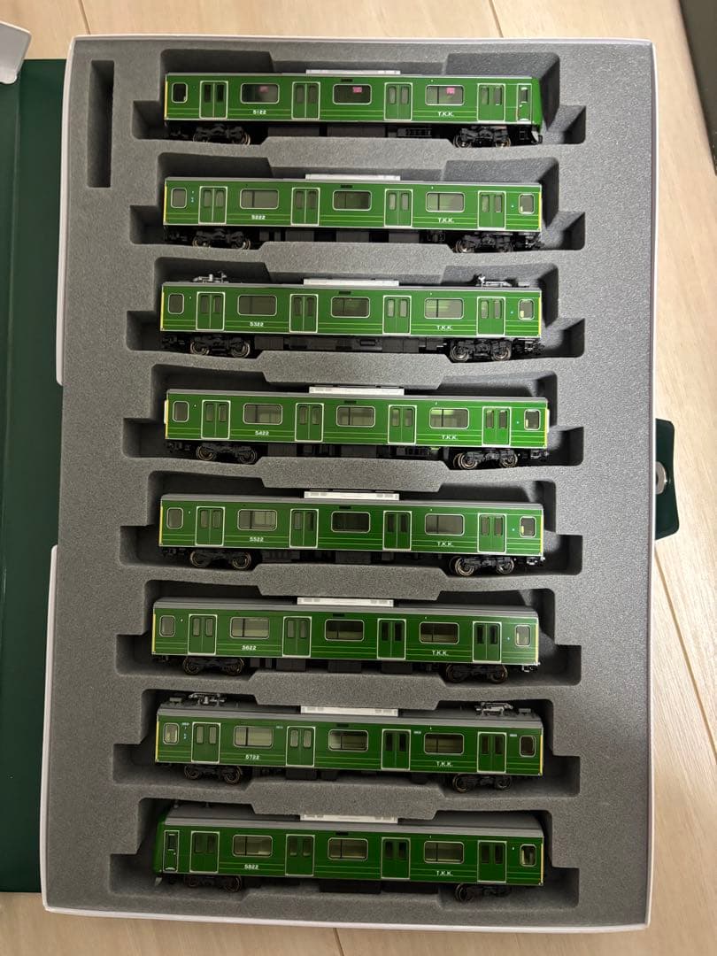 KATO 10-1456 東急5000系東横線 青ガエルラッピング(現行仕様)