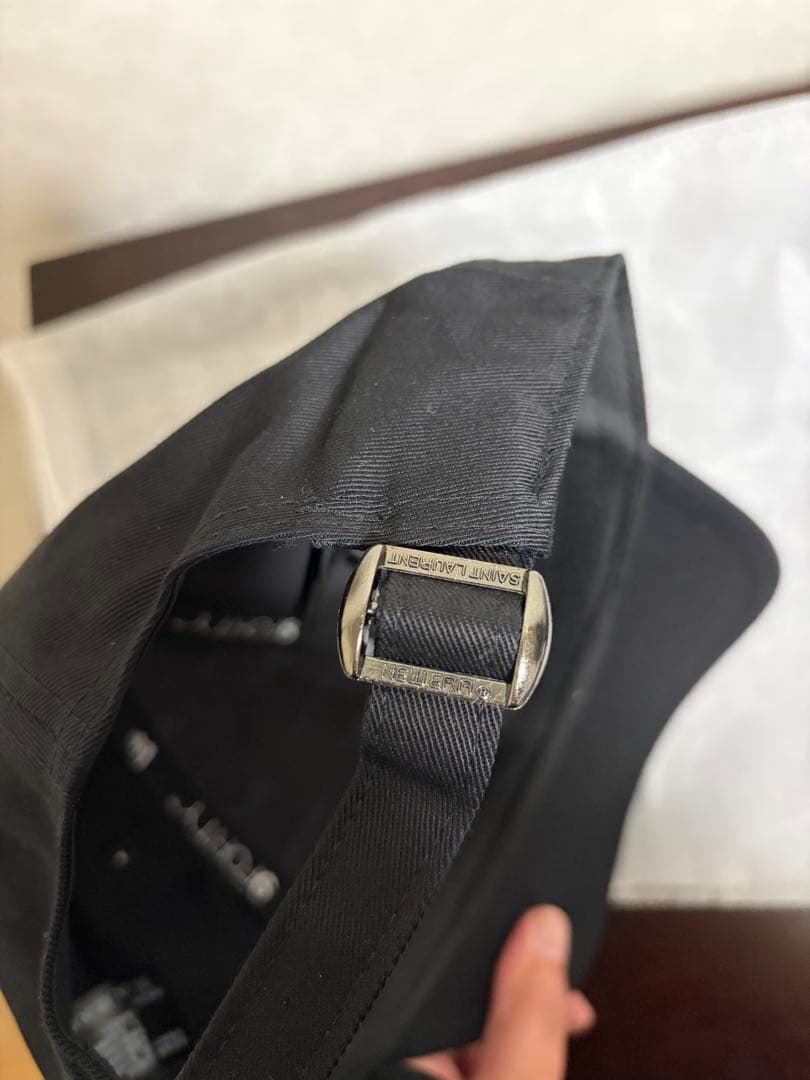 SAINT LAURENT 9FORTY ブラックキャップ