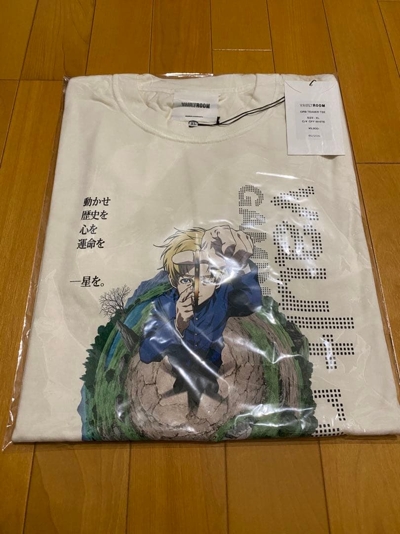 vaultroom × チ。 ORB TEASER TEE /OFF WHITE