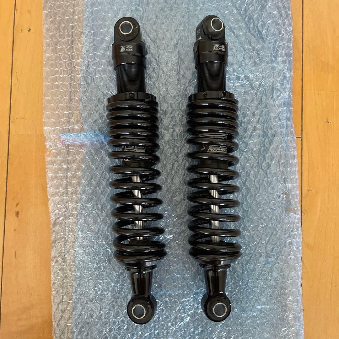 ハーレー　ダイナ　ブラックサスペンションショック 2本セット
