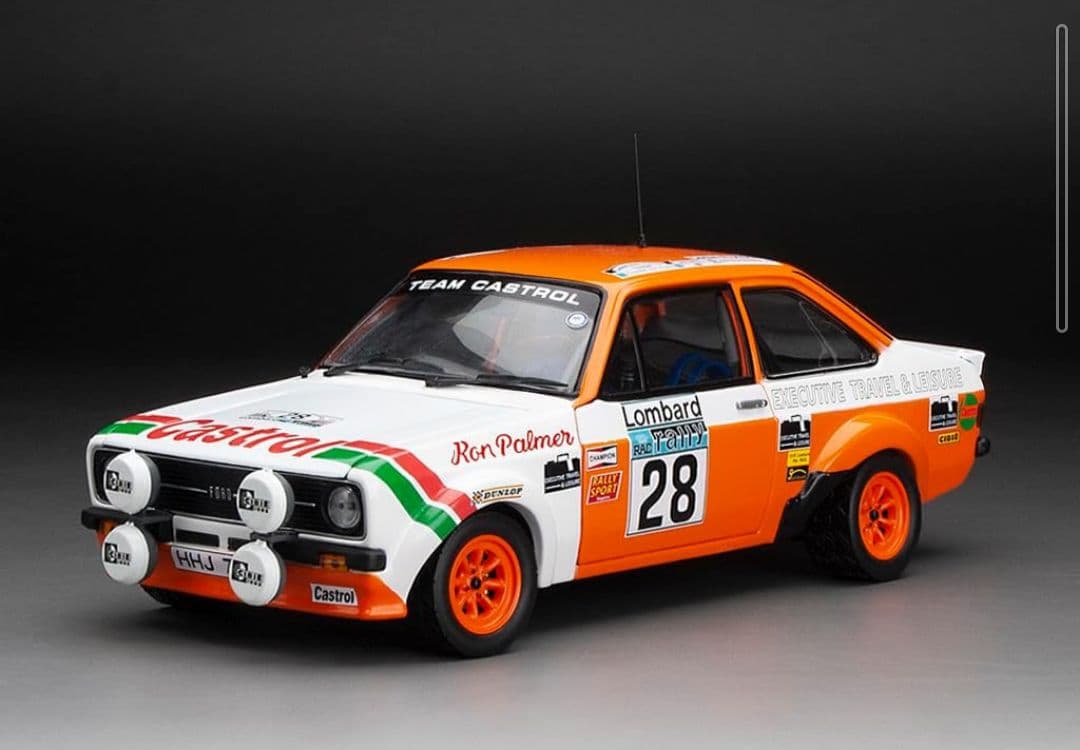 サンスター フォード エスコートRS180078RACラリー #28　4857R