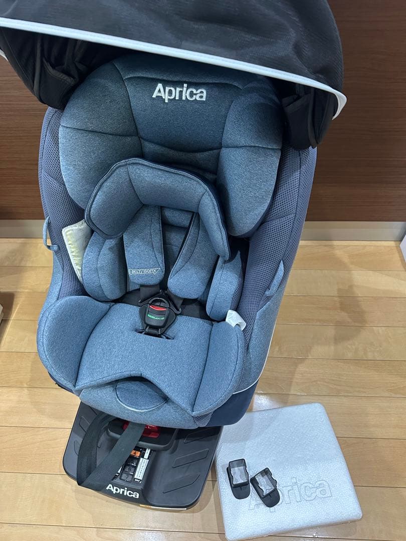 アップリカ クルリラAD シートベルト/ISOFIX両方対応