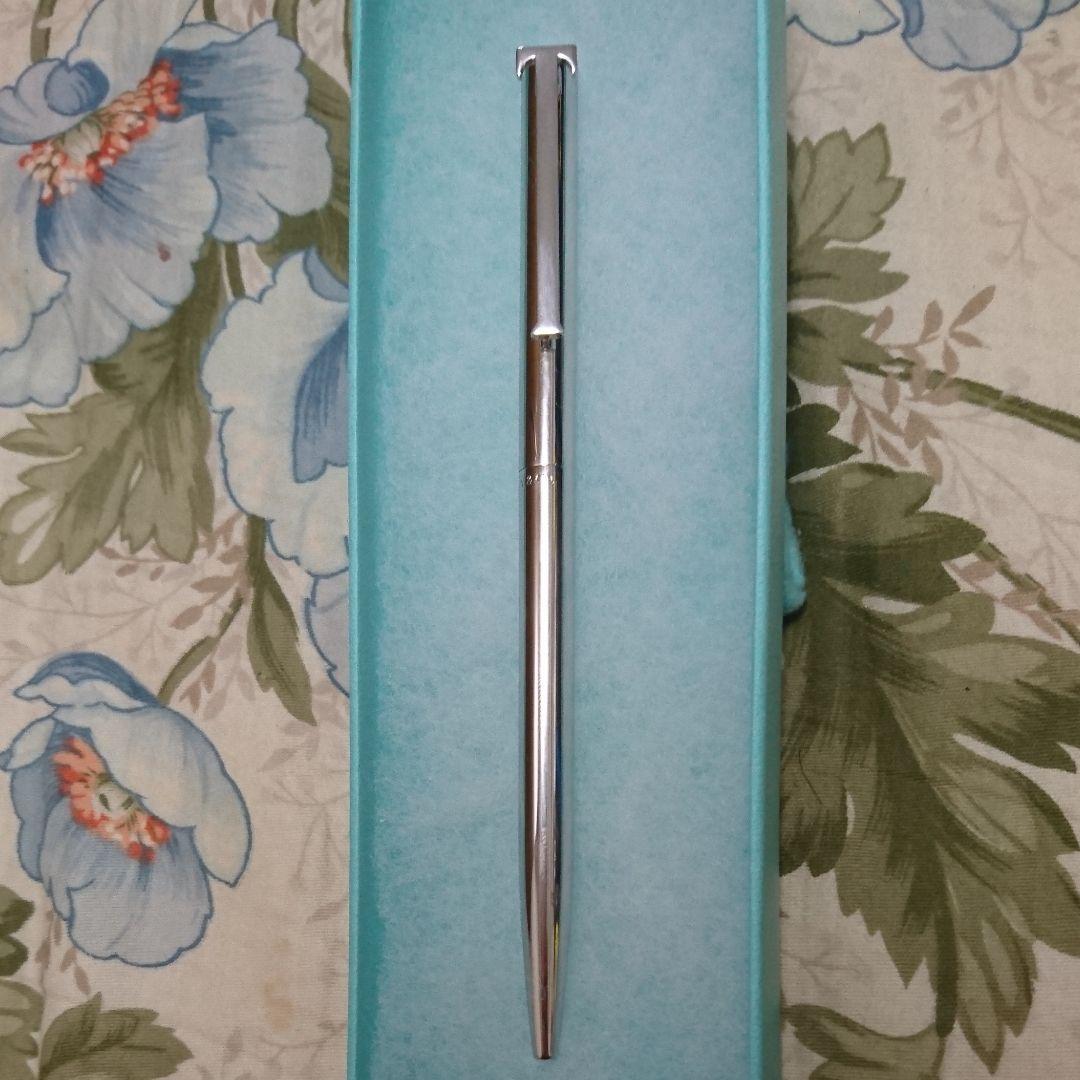 クラシック ティファニー ティー クリップボールペン 未使用 箱やや汚れ有り