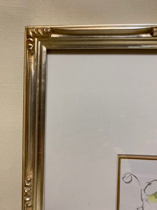 秋瞑菊　色紙画