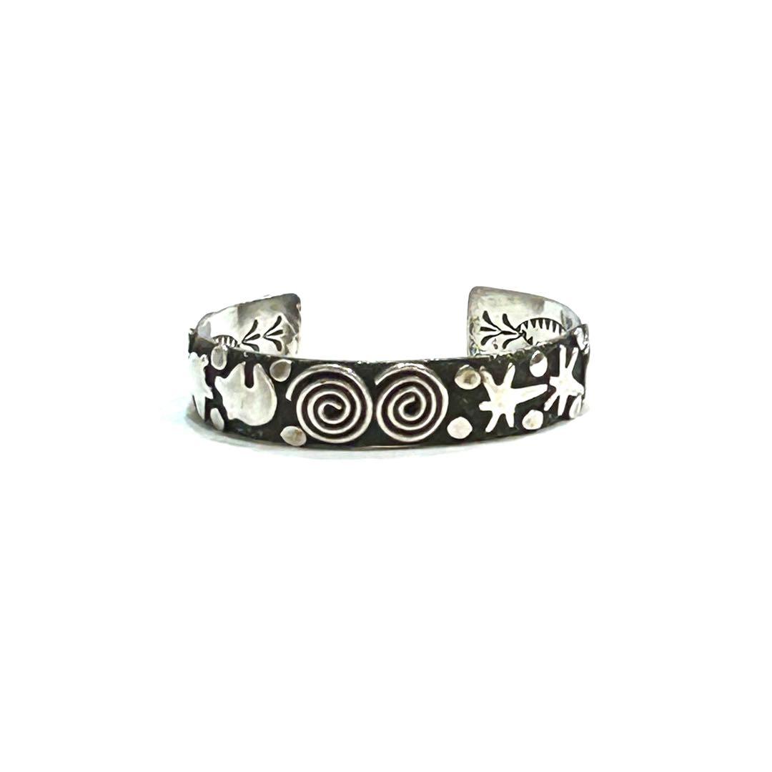 美品 ナバホ族 Alex Sanchez アレックス サンチェス バングル