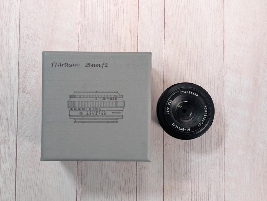 【美品】TTArtisan 25mm f/2 C マイクロフォーサーズ レンズ
