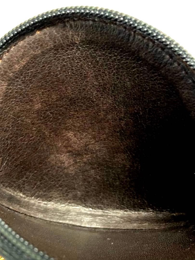 良品　ロエベ　ベラスケス　レザー　ラウンド　ケース　ミニポーチ