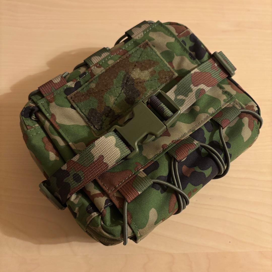 陸自迷彩 救急品袋 ブローアウトキット IFAK 横型