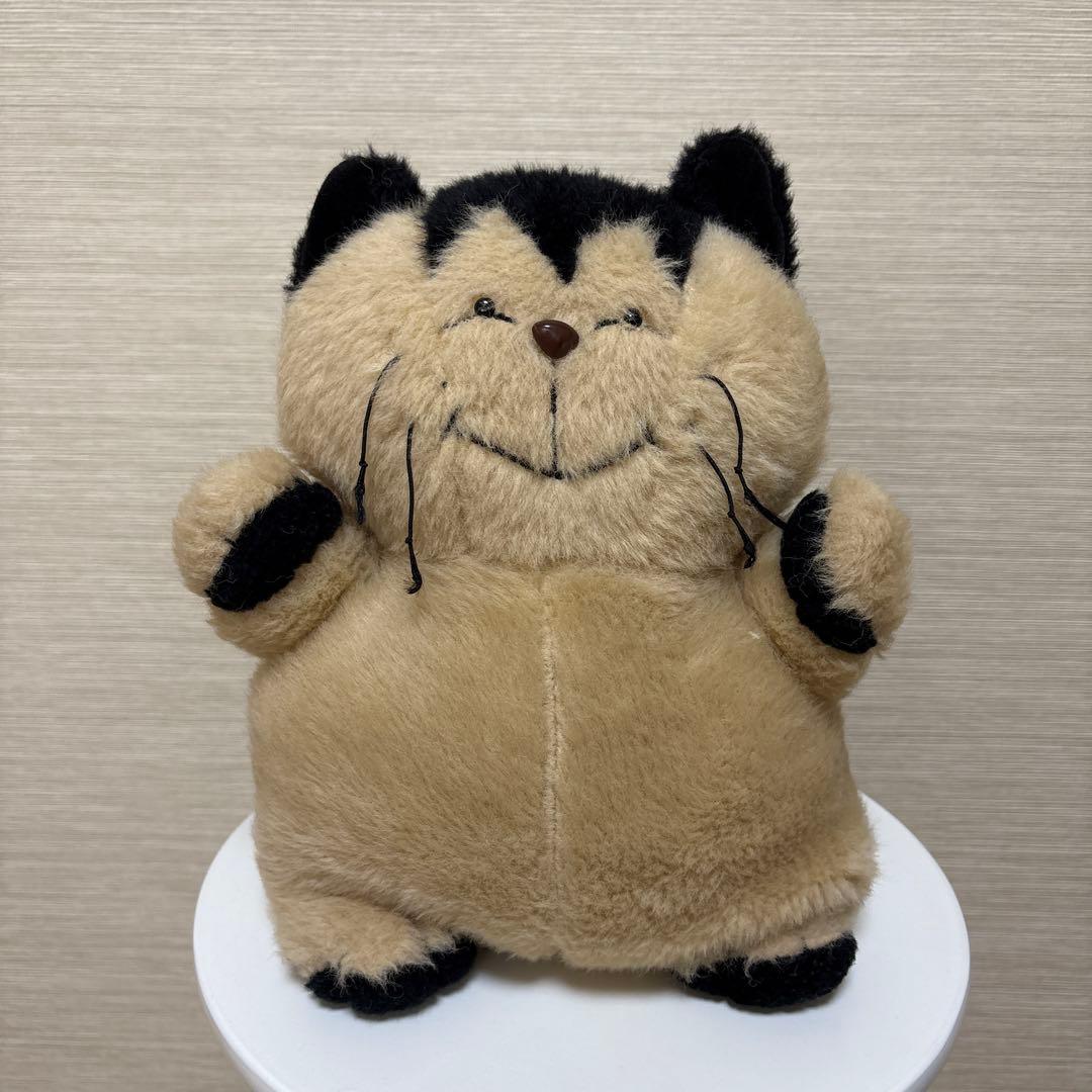 セキグチ　猫　ぬいぐるみ　昭和レトロ