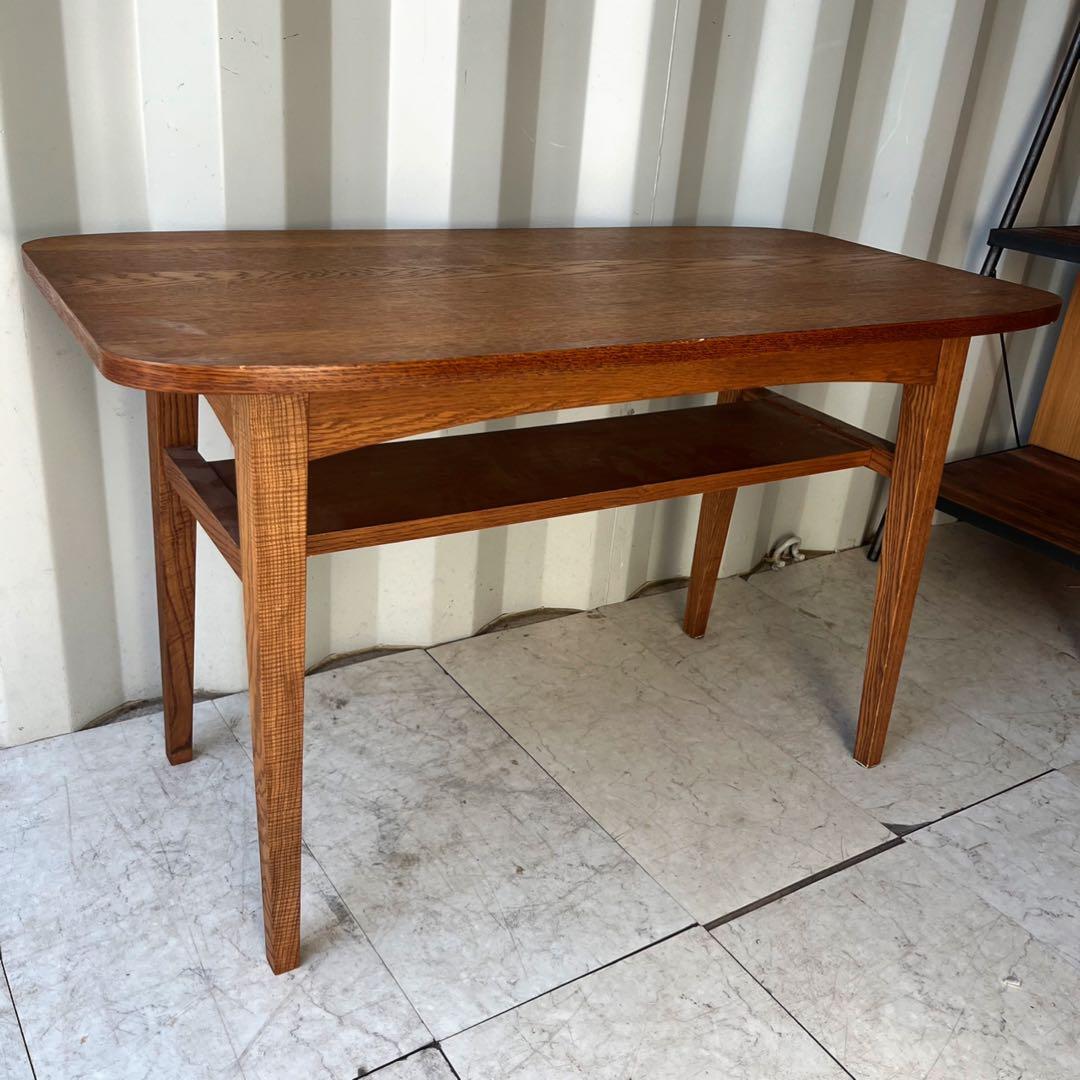 取付無料！ウニコ  クルト 北欧風天然木ナチュラルカフェテーブル✨