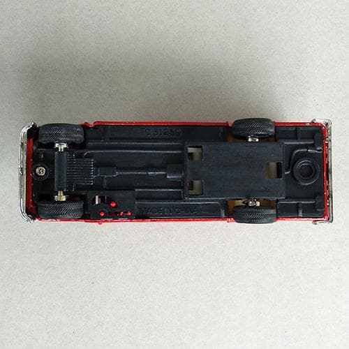 ボンネットバス 全長12cm ダイキャスト製 プルバック 希少 レア 中古