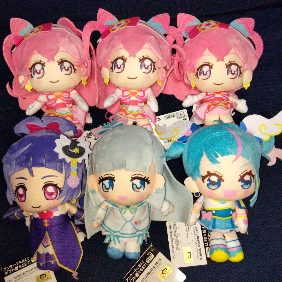 プリキュア　ぬいぐるみ　ポーチ　チャームまとめ売り