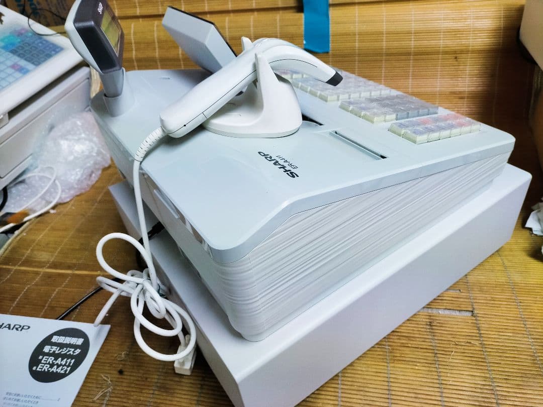 シャープ最上位レジスターER-A411　純正品　660066