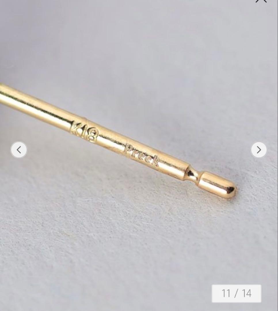 UNITED ARROWS別注 PREEK ブルーゾイサイト ピアス