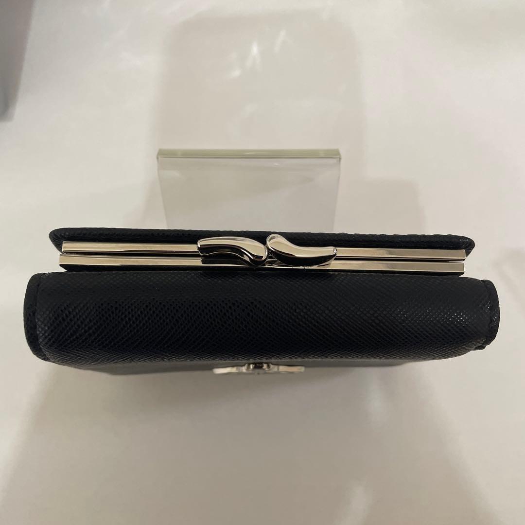 ショッパー付　ヴィヴィアン・ウエストウッド　三折り財布 ブラック